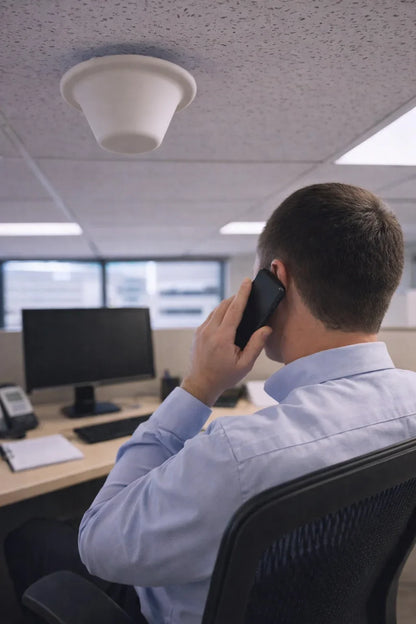 Warehouse cellular repeater for wider building coverage, multi-carrier 4G and 5G across Australia.